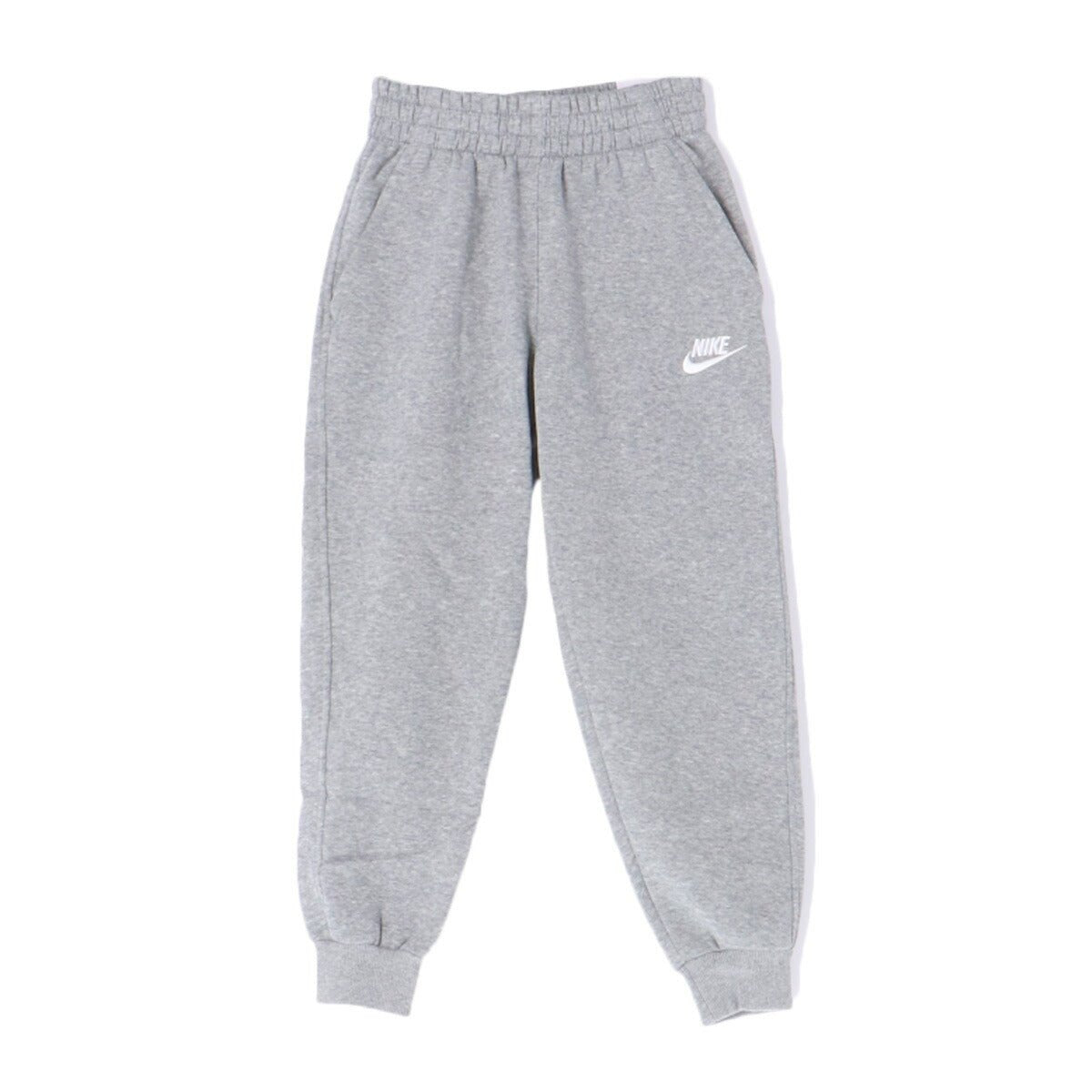 ナイキ クラブ フリース スウェット 上下 セットアップ ジュニア ブランド NIKE 裏起毛 クルーネック 綿混 ジョガーパンツ FD3006 063 灰色 グレー 新作 上下セット 男 女の子 キッズ スポーツウェア トレーニングウェア スポーツ おしゃれ - 【公式】限定ジャージのタケスポ（Limited jersey takespo）