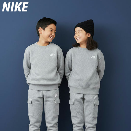 ナイキ ジュニア スウェット上下 クラブ フリース NIKE アパレル 上下 FD3006/FD3012