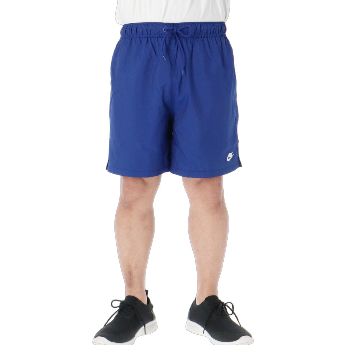 ナイキ スポーツ 短パン ウーブン フロー ハーフパンツ メンズ ブランド ショートパンツ NIKE 膝上 メッシュ 裏地付 アウトドア キャンプ FN3308 455 青 ブルー 新作 大きいサイズ 有 スポーツウェア