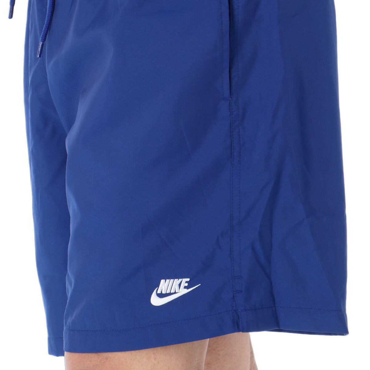 ナイキ スポーツ 短パン ウーブン フロー ハーフパンツ メンズ ブランド ショートパンツ NIKE 膝上 メッシュ 裏地付 アウトドア キャンプ FN3308 455 青 ブルー 新作 大きいサイズ 有 スポーツウェア