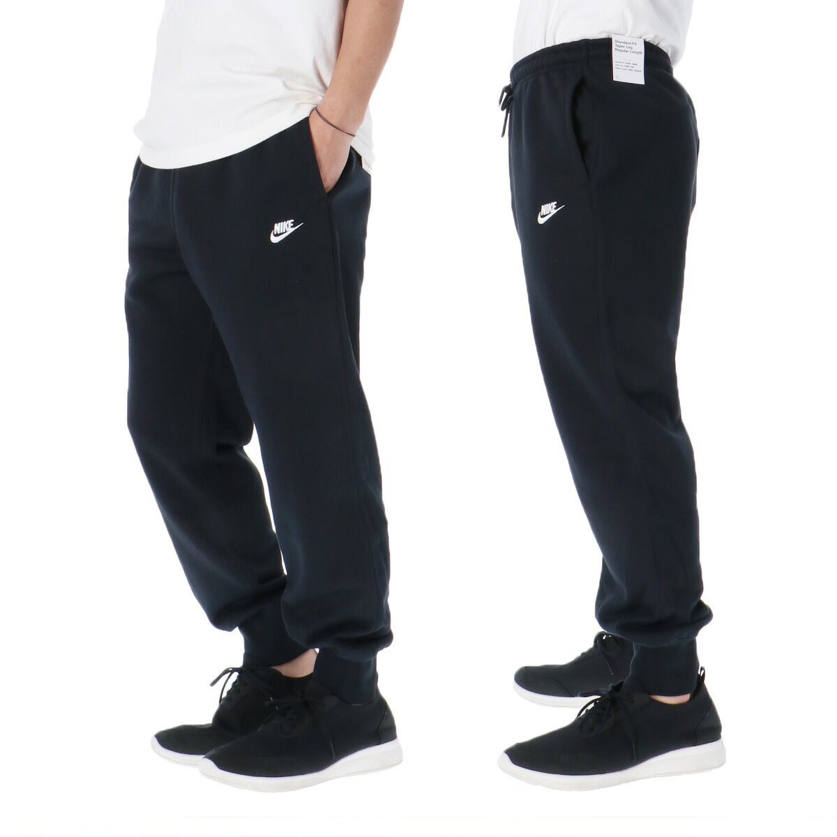 ナイキ クラブフリース スウェット 上下 セットアップ メンズ ブランド NIKE フード付き フーディ 裏毛 FN3885 010 黒 ブラック 新作 上下セット 大きいサイズ 有 スポーツウェア トレーニングウェア スポーツ