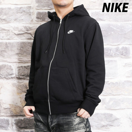 ナイキ クラブフリース スウェットジャケット メンズ ブランド NIKE フード付き フーディ 裏毛 FN3885 010 3ds 黒 ブラック SALE セール 大きいサイズ 有 スポーツウェア トレーニングウェア スポーツ おしゃれ - 【公式】限定ジャージのタケスポ（Limited jersey takespo）