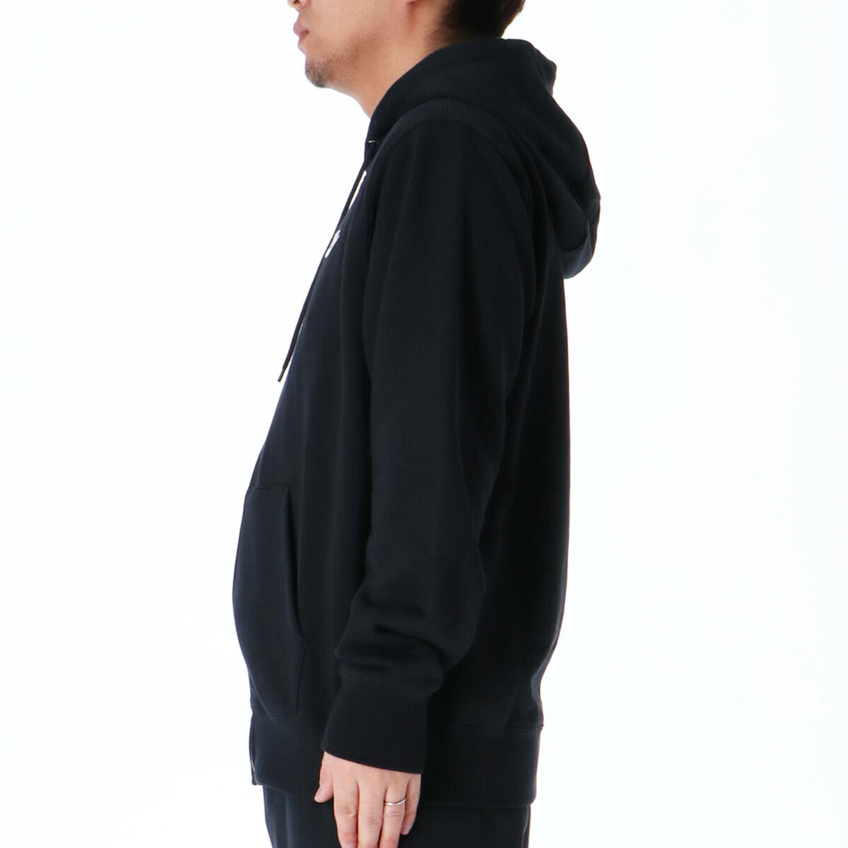 ナイキ クラブフリース スウェットジャケット メンズ ブランド NIKE フード付き フーディ 裏毛 FN3885 010 黒 ブラック 新作 大きいサイズ 有 スポーツウェア トレーニングウェア スポーツ おしゃれ