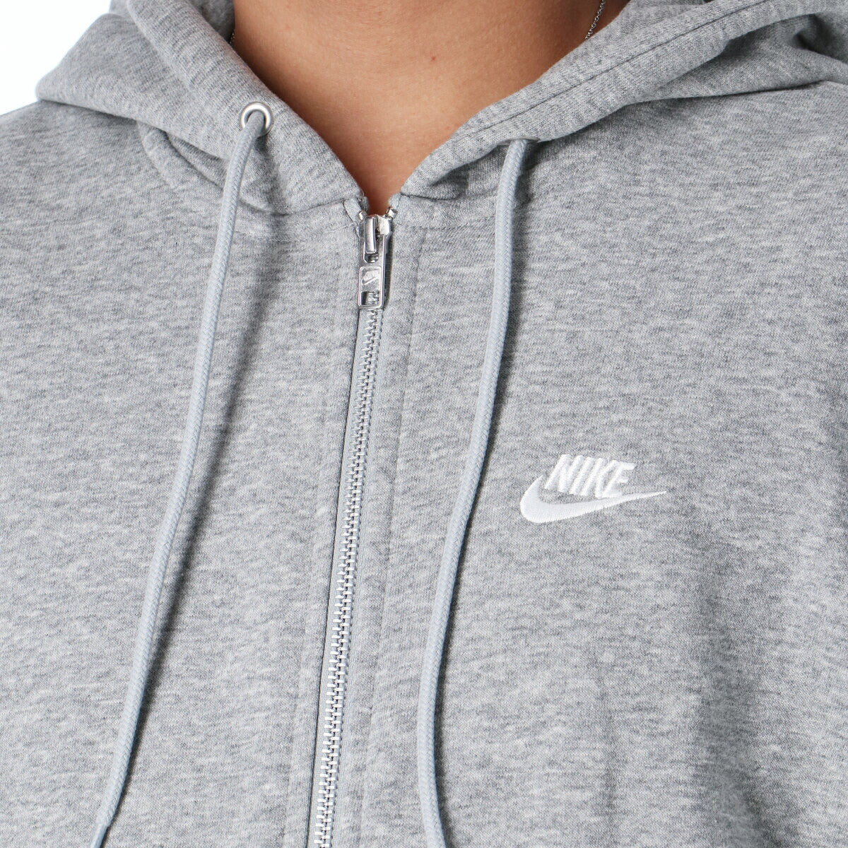 ナイキ クラブフリース スウェットジャケット メンズ ブランド NIKE フード付き フーディ 裏毛 FN3885 063 灰色 グレー 新作 大きいサイズ 有 スポーツウェア トレーニングウェア スポーツ おしゃれ