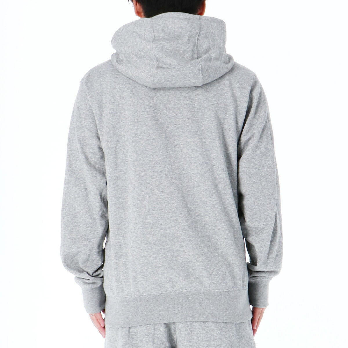 ナイキ クラブフリース スウェットジャケット メンズ ブランド NIKE フード付き フーディ 裏毛 FN3885 064 灰色 グレー 新作 大きいサイズ 有 スポーツウェア トレーニングウェア スポーツ おしゃれ