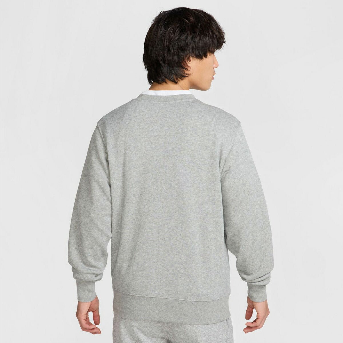 ナイキ トレーナー スウェット クラブ フレンチテリー スウェットシャツ メンズ ブランド クルーネック NIKE ワンポイント FN3889 063 3ds 灰色 グレー SALE セール 大きいサイズ 有 スポーツウェア トレーニングウェア スポーツ おしゃれ - 【公式】限定ジャージのタケスポ（Limited jersey takespo）