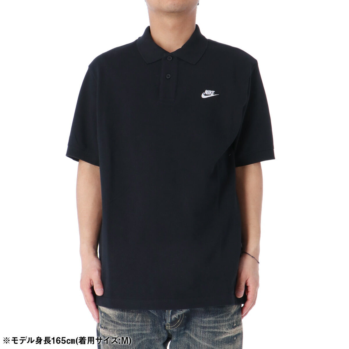 ナイキ ポロシャツ メンズ Nike Club 黒 ブラック FN3895