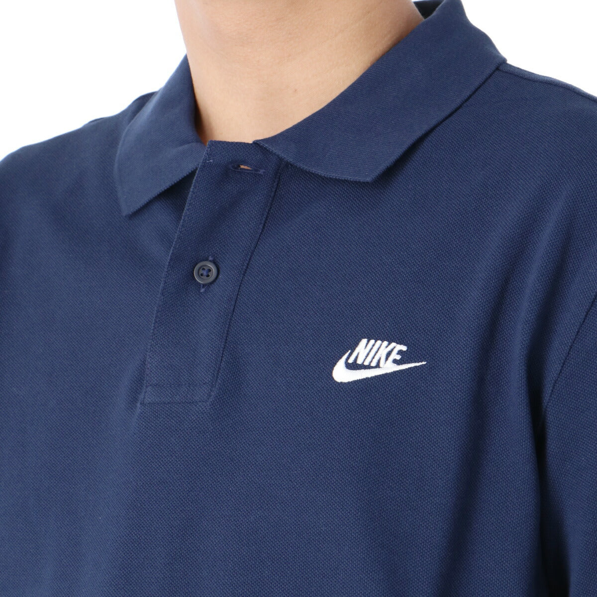 ナイキ ポロシャツ メンズ Nike Club 紺 ネイビー FN3895