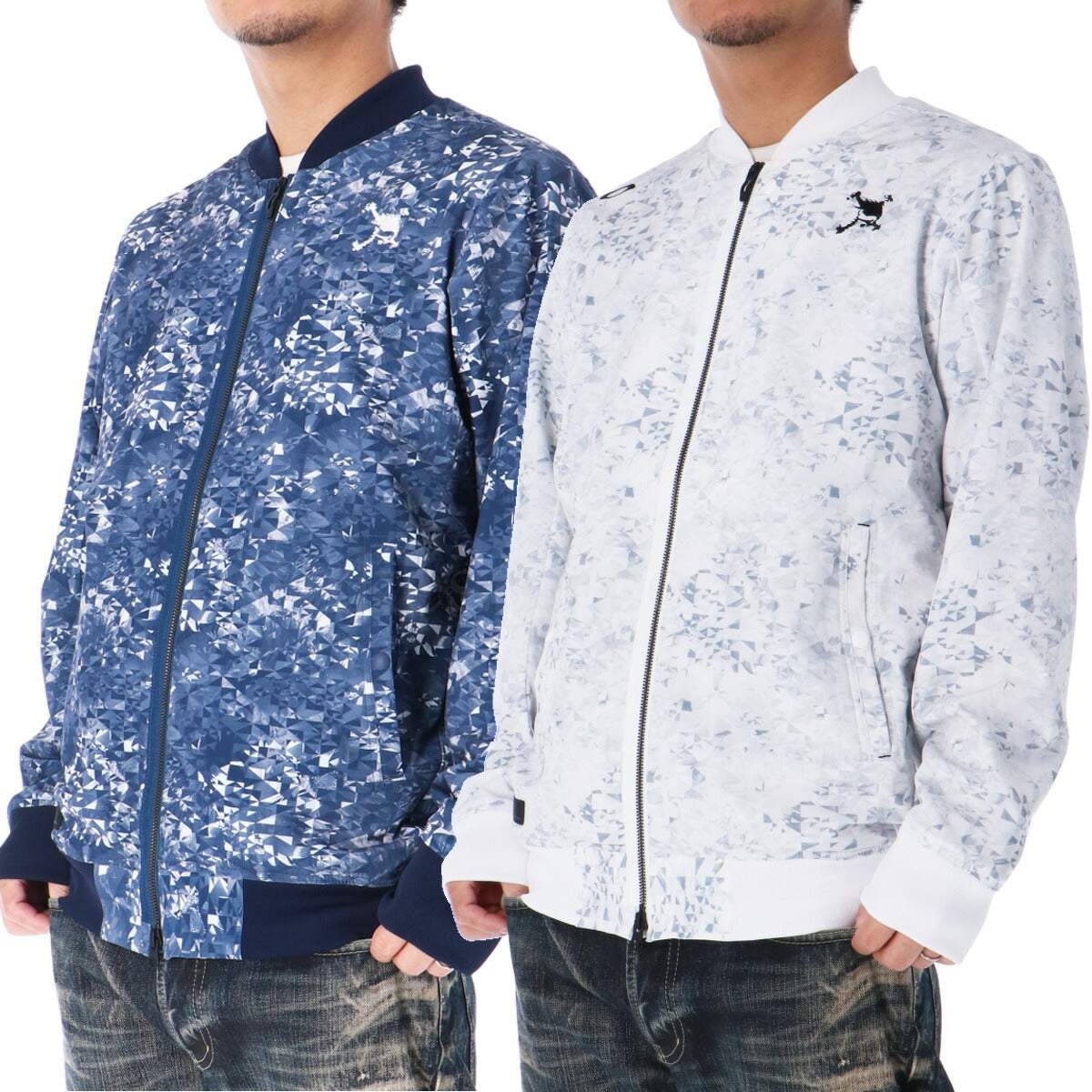 オークリー ウインドジャケット メンズ SKULL MA WIND JACKET ネイビー ホワイト FOA406417