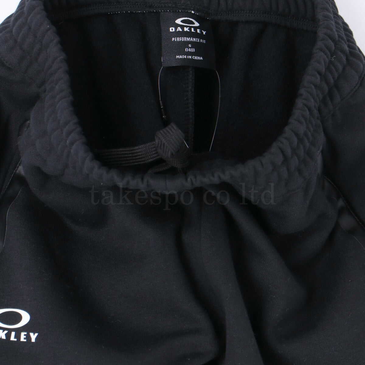 オークリー スウェット 上下 ジュニア WARM FLEECE ブラック ホワイト FOA407050