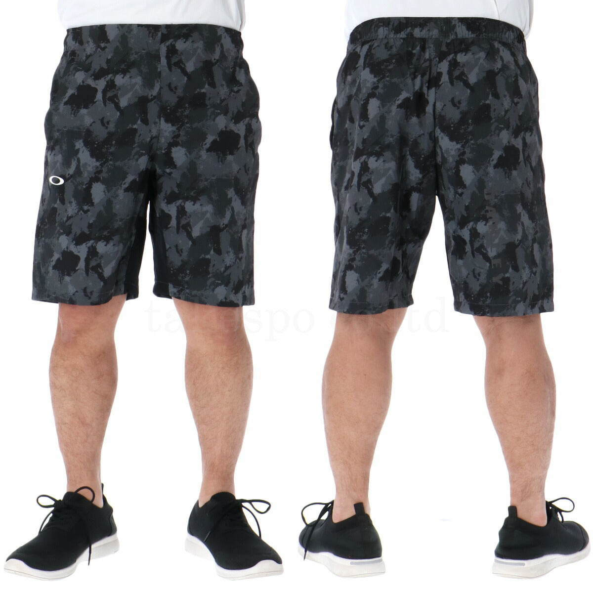 オークリー Tシャツ ハーフパンツ 上下 メンズ Enhance ブラック ホワイト ネイビー カーキグリーン FOA407574