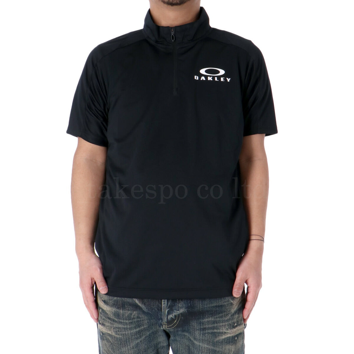 オークリー Tシャツ メンズ エンハンス Enhance ブラック ホワイト ネイビー グレー FOA407648