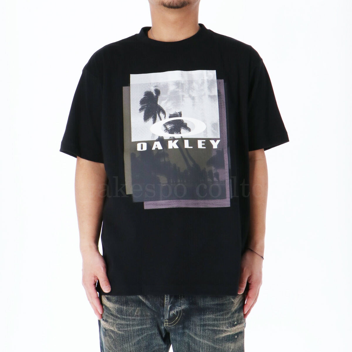 オークリー Tシャツ メンズ エンハンス ブラック ホワイト ネイビー グリーン FOA407662