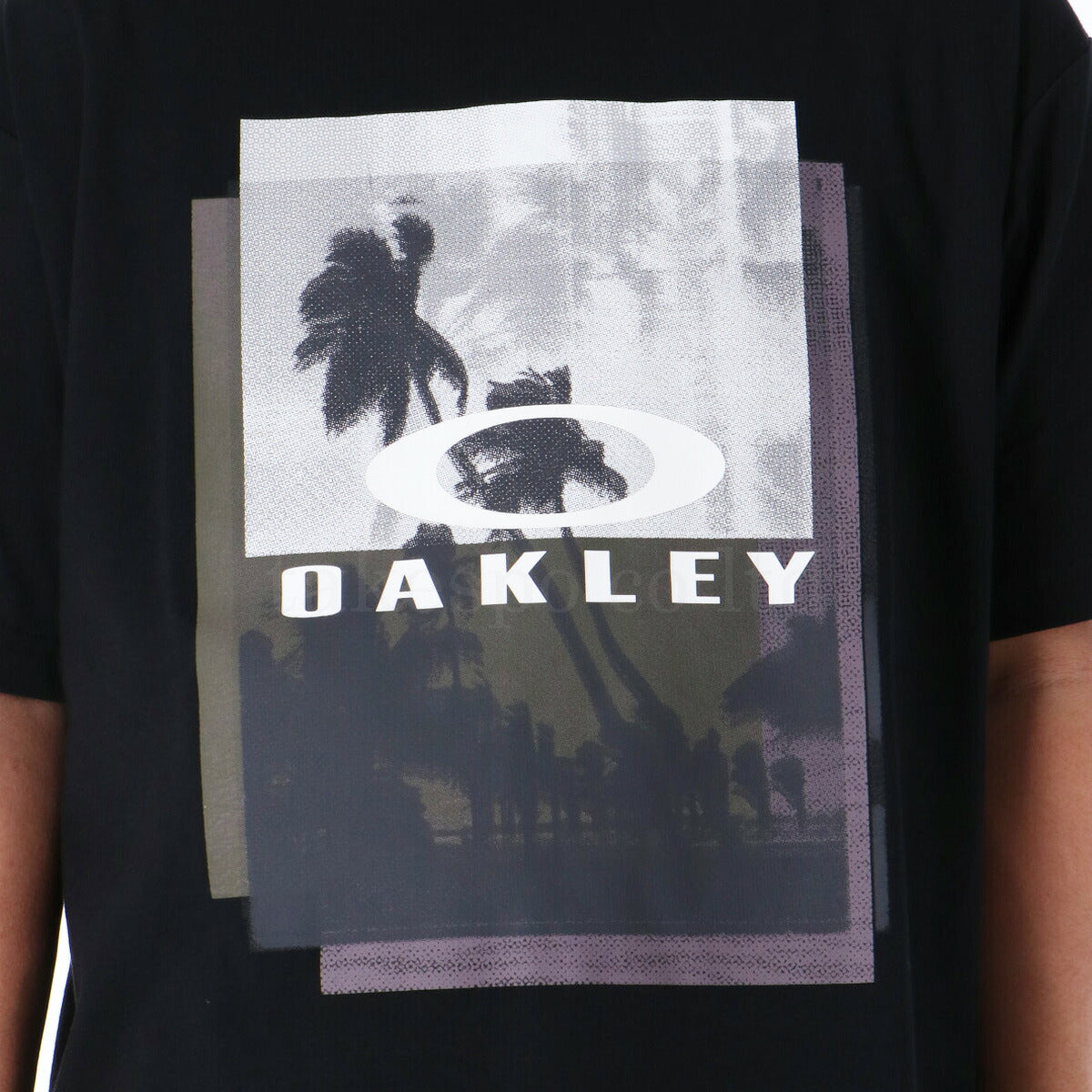 オークリー Tシャツ メンズ エンハンス ブラック ホワイト ネイビー グリーン FOA407662