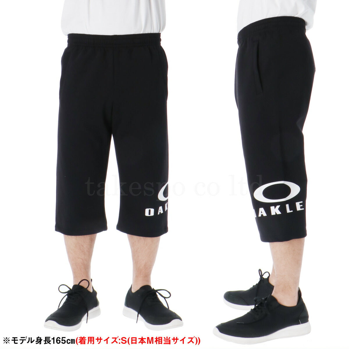 オークリー 7分丈パンツ メンズ エンハンス ブラック グレー FOA407689