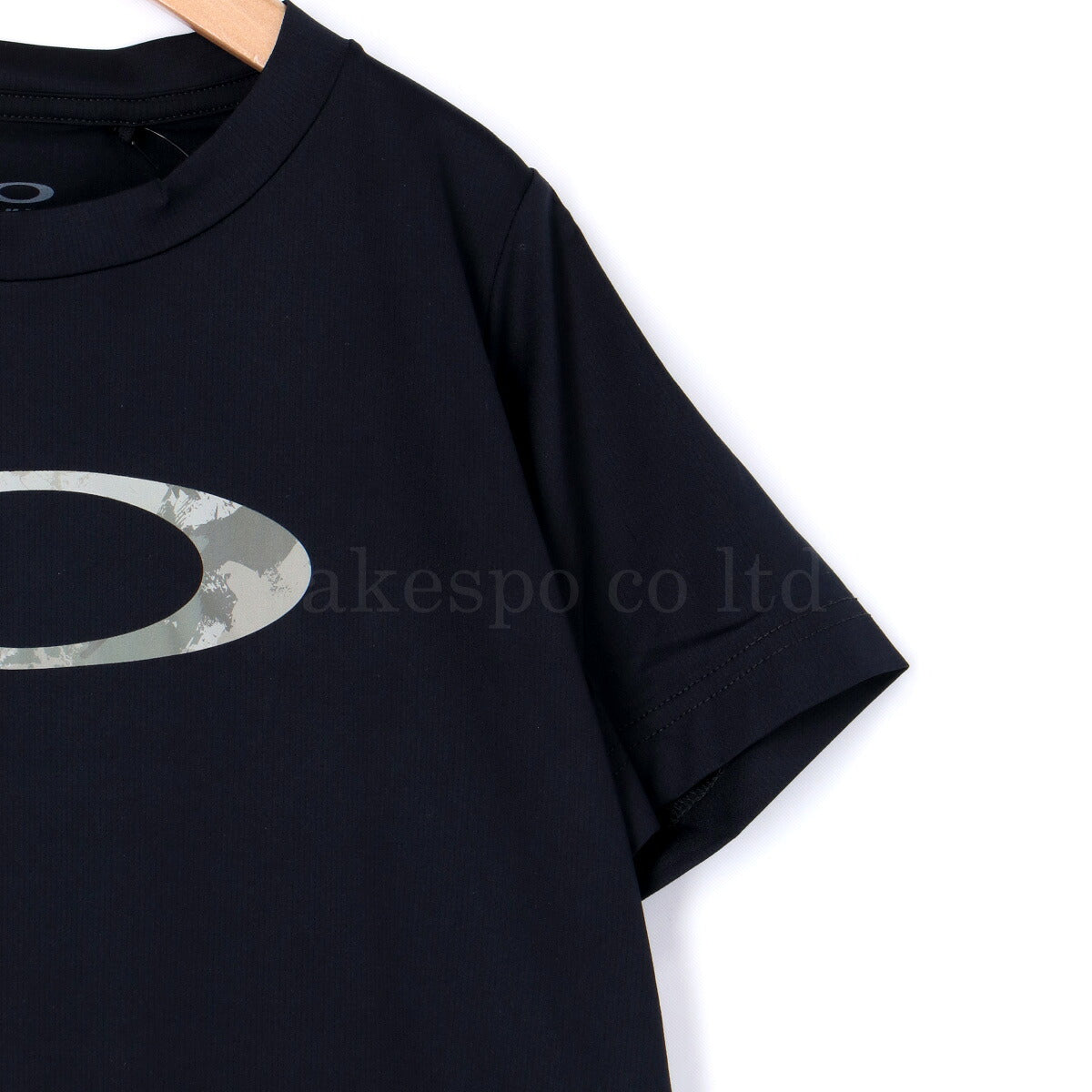 オークリー Tシャツ ハーフパンツ 上下 ジュニア ELLIPSE ブラック ホワイト グリーン FOA407716