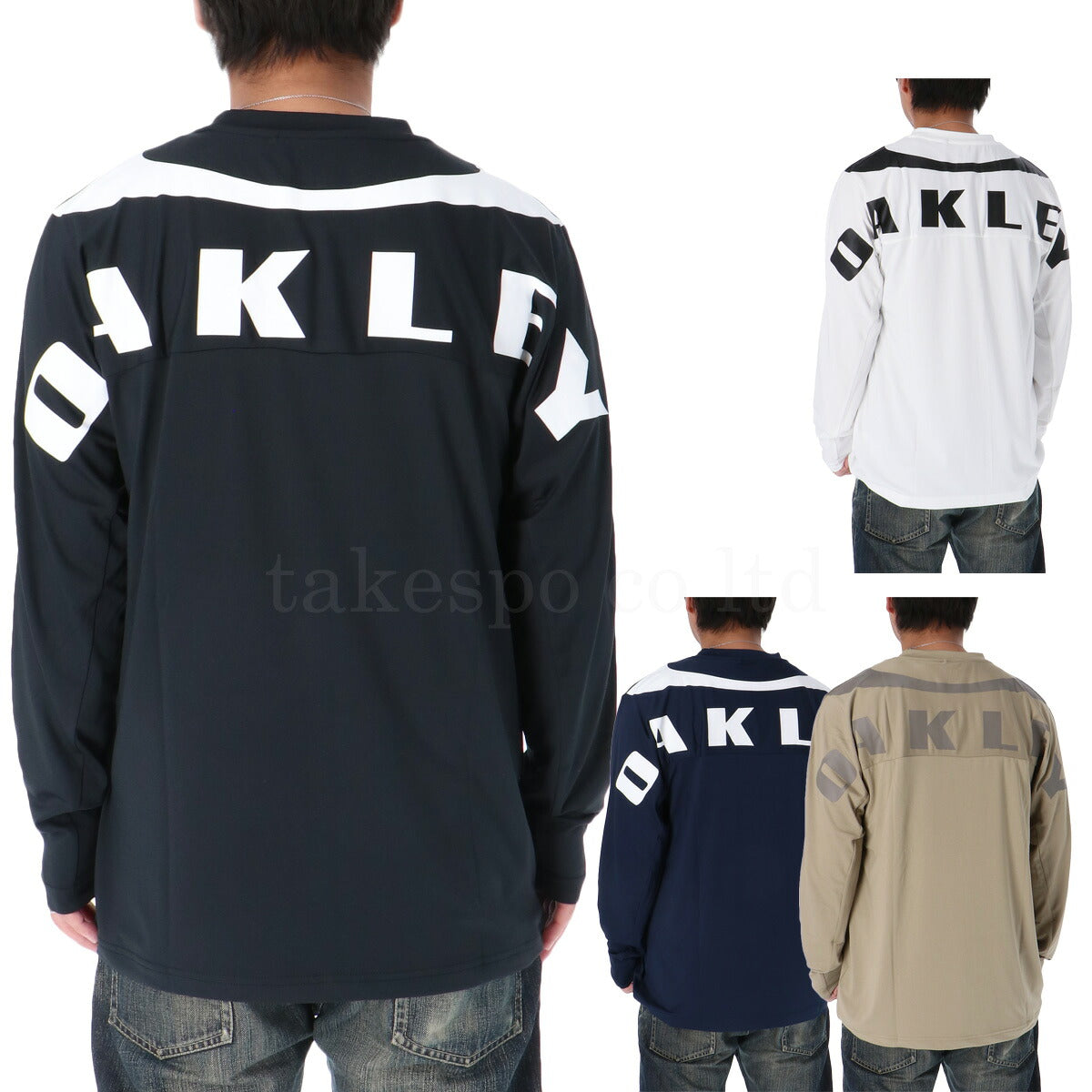 オークリー Tシャツ メンズ エヴォフリーテクノロジー ブラック ホワイト ベージュ ネイビー FOA408253