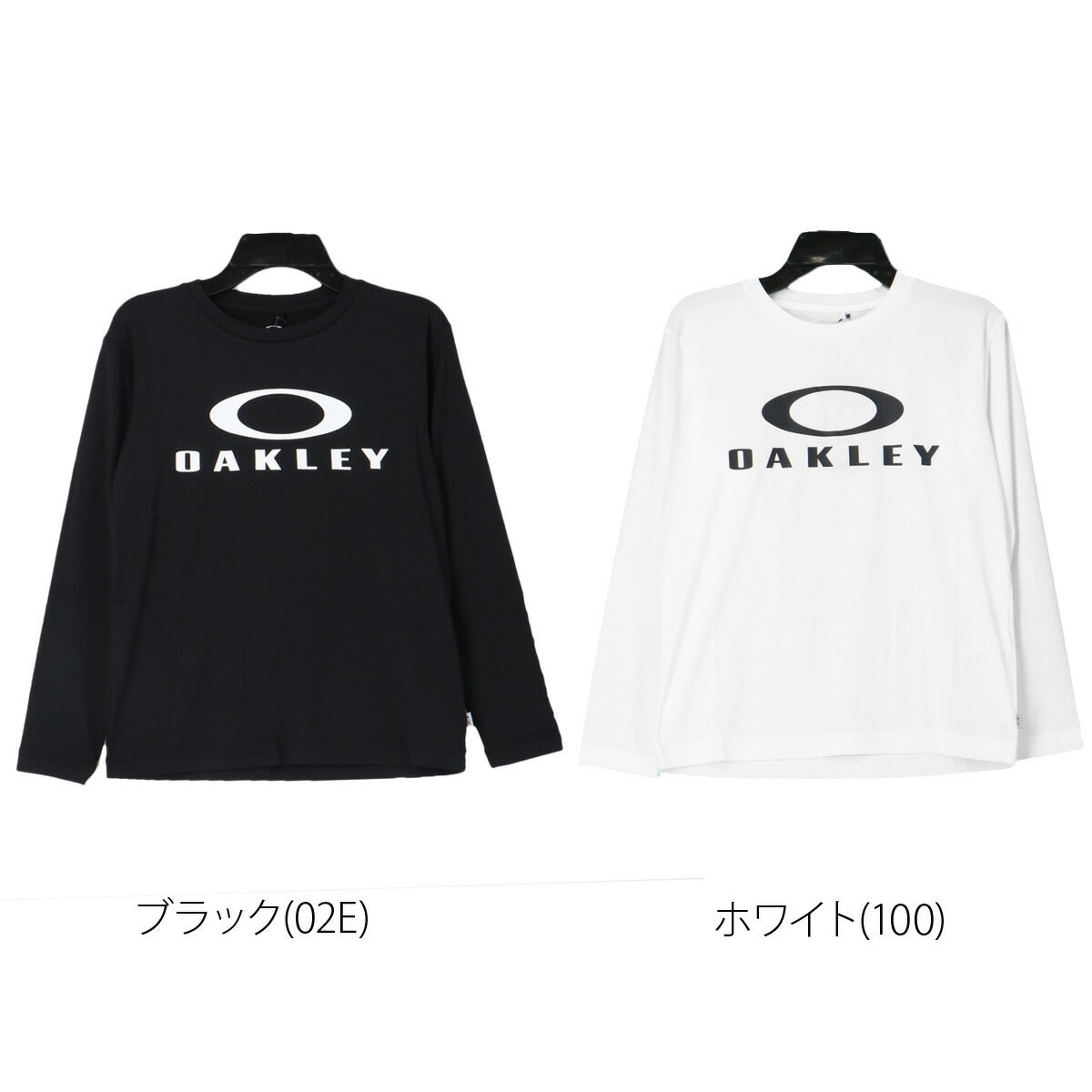オークリー Tシャツ ジュニア ブラック ホワイト FOA408326