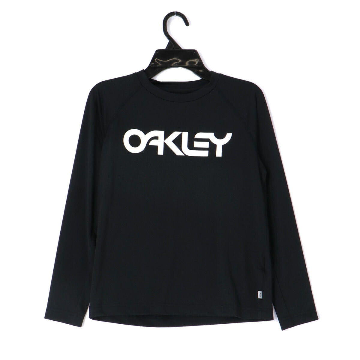 オークリー Tシャツ ジュニア ブラック ホワイト FOA408979