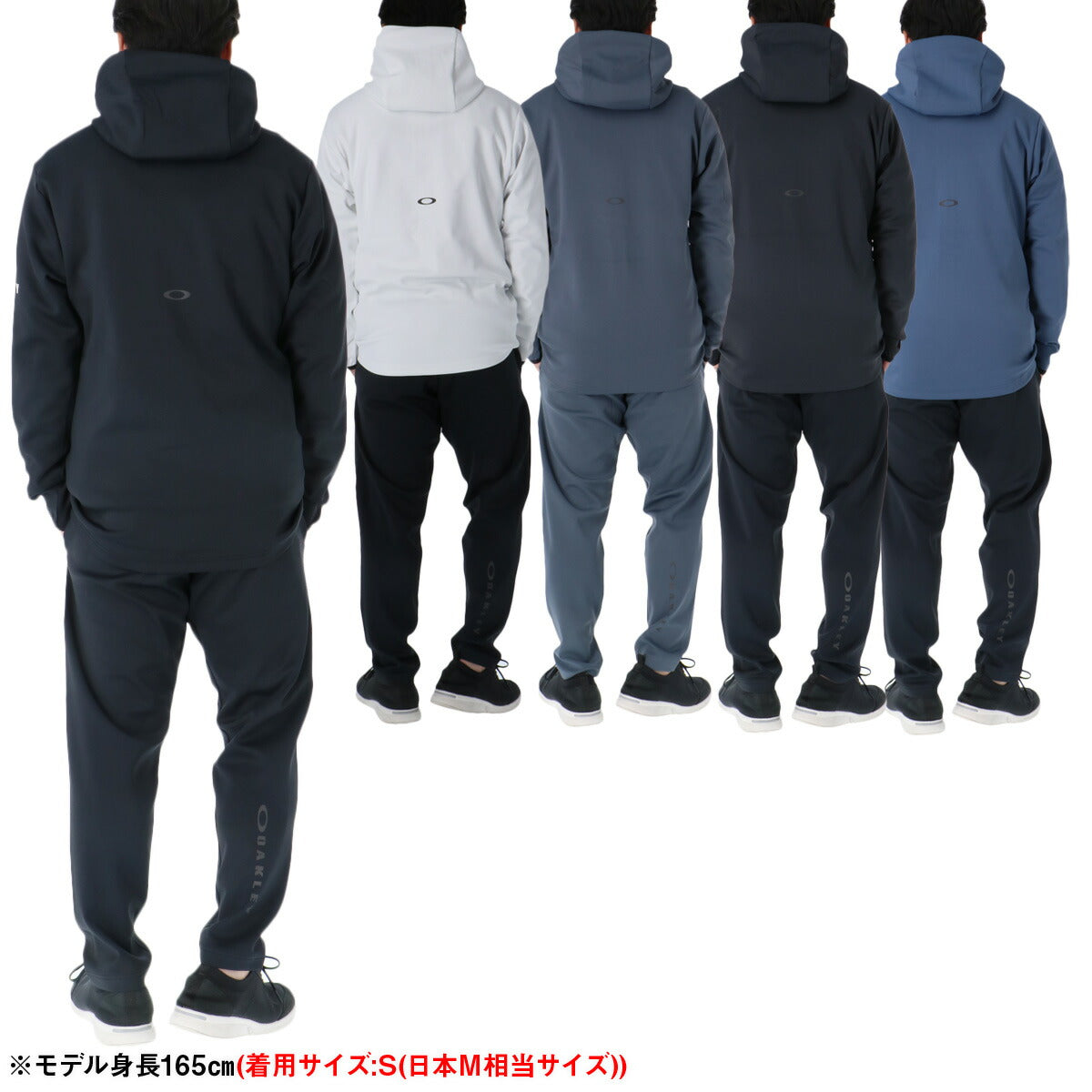 オークリー ジャージ 上下 メンズ ENHANCE 3RDG SYNCHRONISM JKT 9.0 ブラック ホワイト グレー ネイビー FOA408984