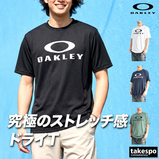 オークリー Tシャツ メンズ エンハンス ブラック ホワイト ネイビー グリーン FOA409023