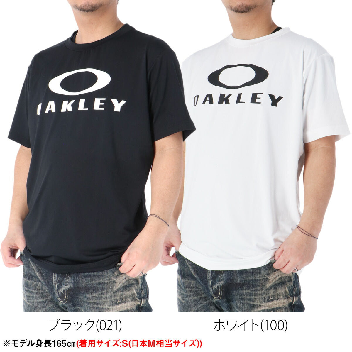 オークリー Tシャツ メンズ エンハンス ブラック ホワイト ネイビー グリーン FOA409023