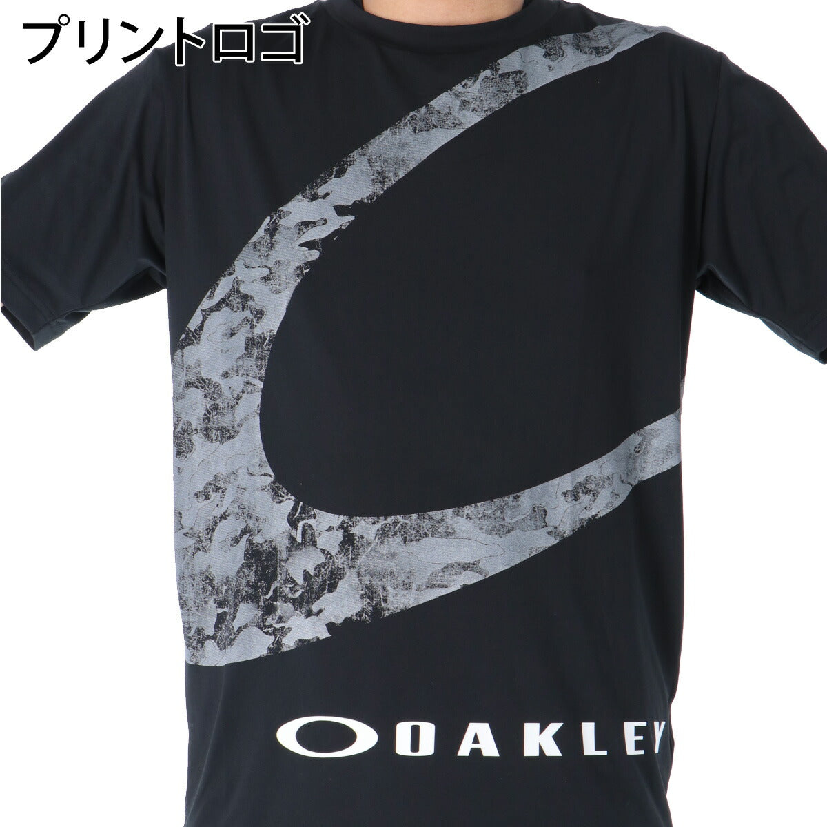オークリー Tシャツ メンズ ブラック ホワイト ネイビー グリーン FOA409024