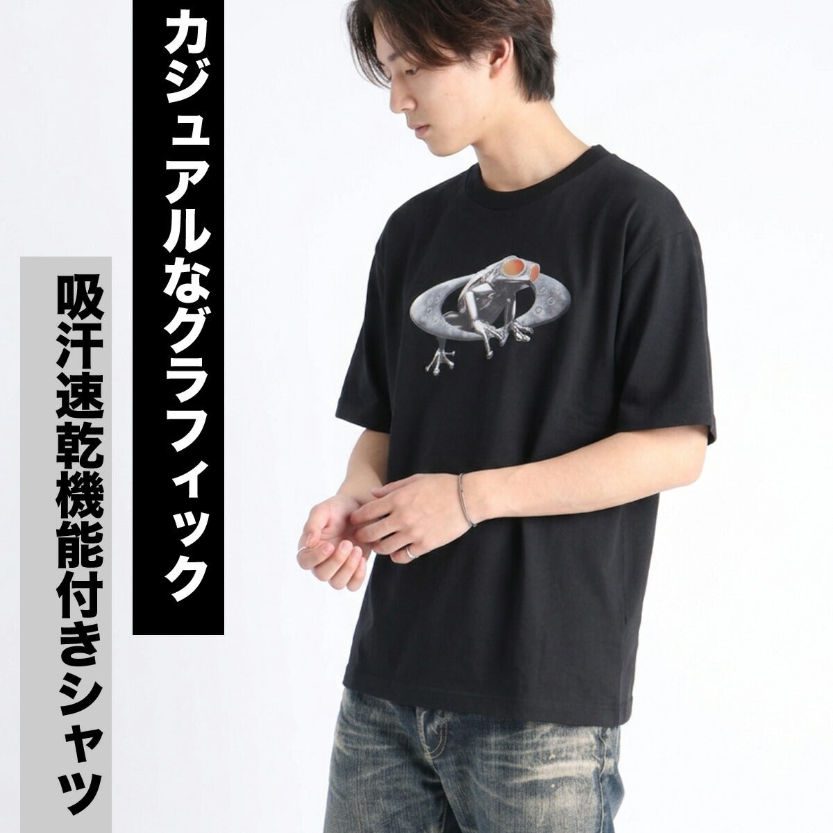 オークリー Tシャツ メンズ ブラック ホワイト FOA409028