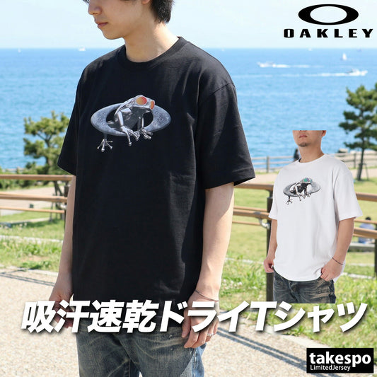 オークリー Tシャツ メンズ ブラック ホワイト FOA409028