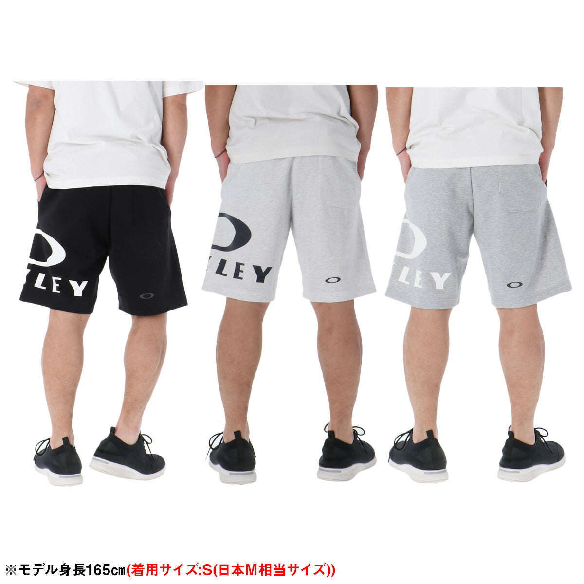 オークリー ハーフパンツ メンズ ブラック グレー FOA409065