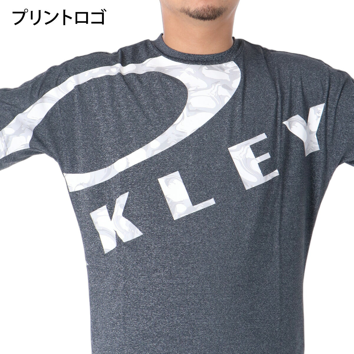 オークリー 半袖 吸汗 速乾 吸水 Oテックコールド Tシャツ メンズ ブランド ドライ スポーツ OAKLEY 接触冷感 UVカット ストレッチ 白 ビッグロゴ FOA409507 ホワイト グレー グリーン 大きいサイズ 有