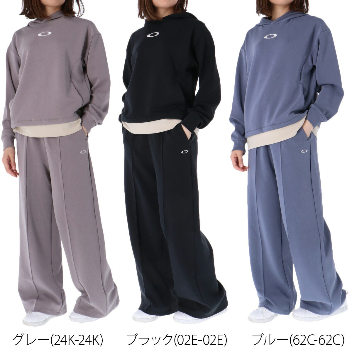 オークリー レディース スウェット上下 ラディアント ピーチフリース OAKLEY アパレル 上下 FOA500881/FOA500898