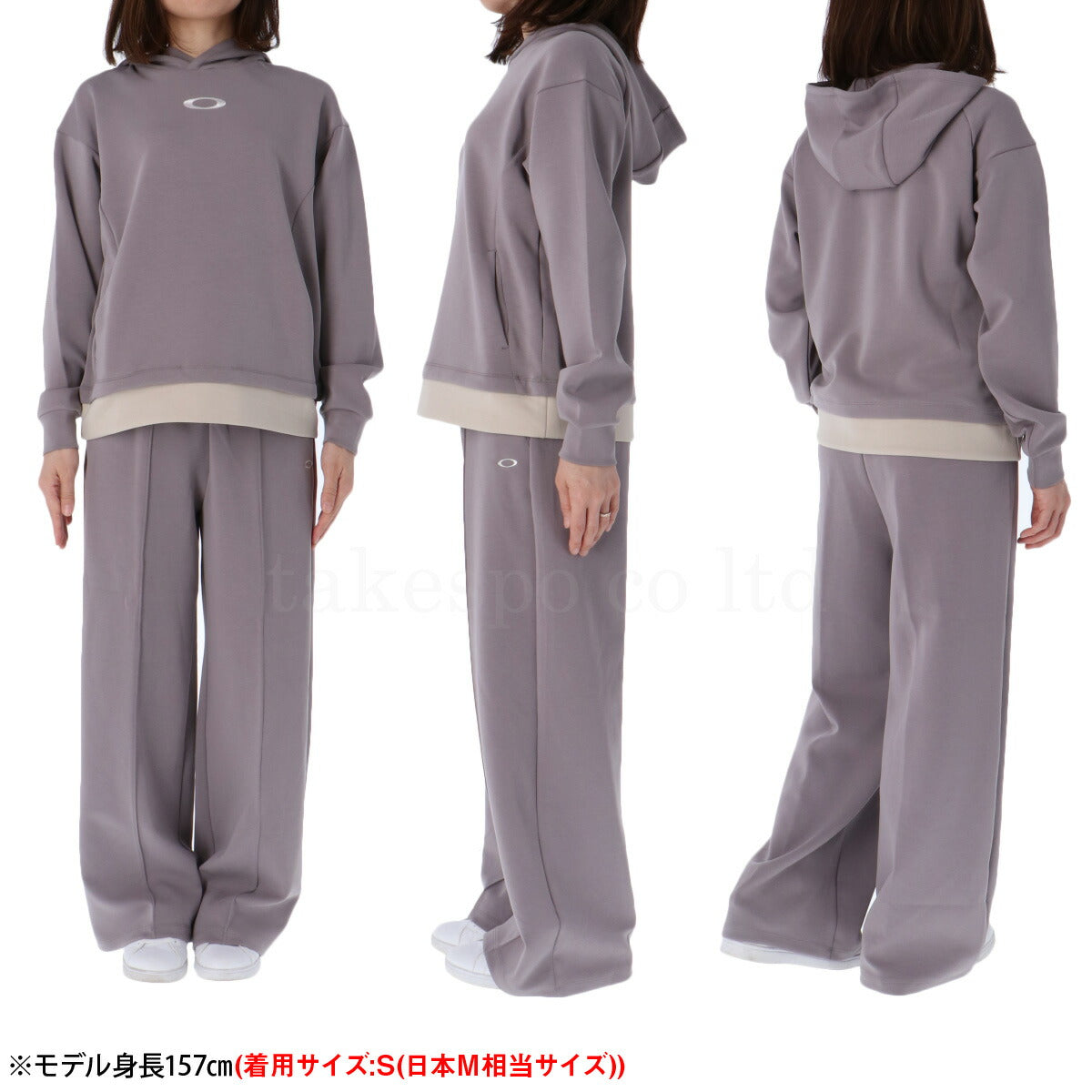 オークリー レディース スウェット上下 ラディアント ピーチフリース OAKLEY アパレル 上下 FOA500881/FOA500898