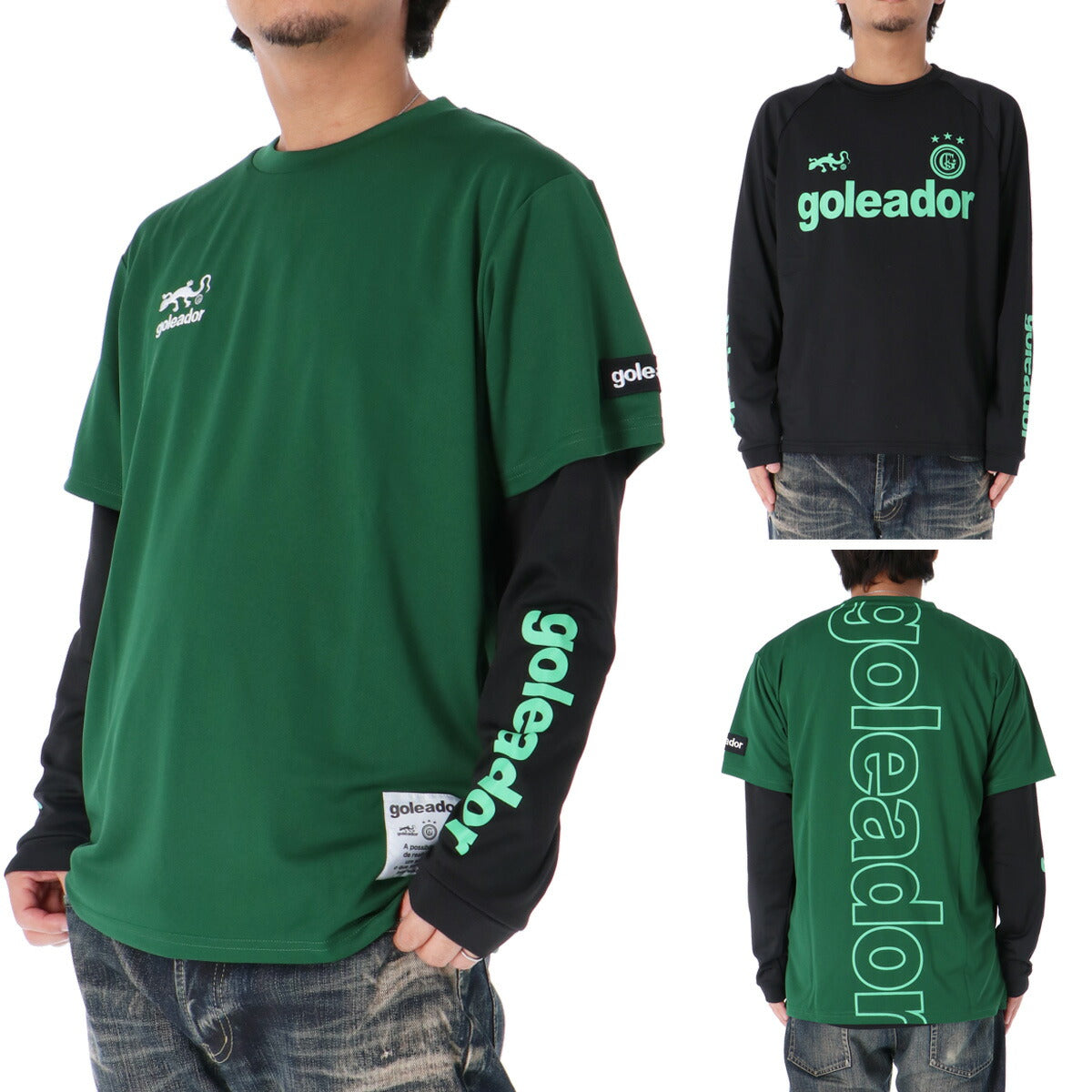 ゴレアドール メンズ Tシャツ アンサンブル goleador アパレル 上 G2606