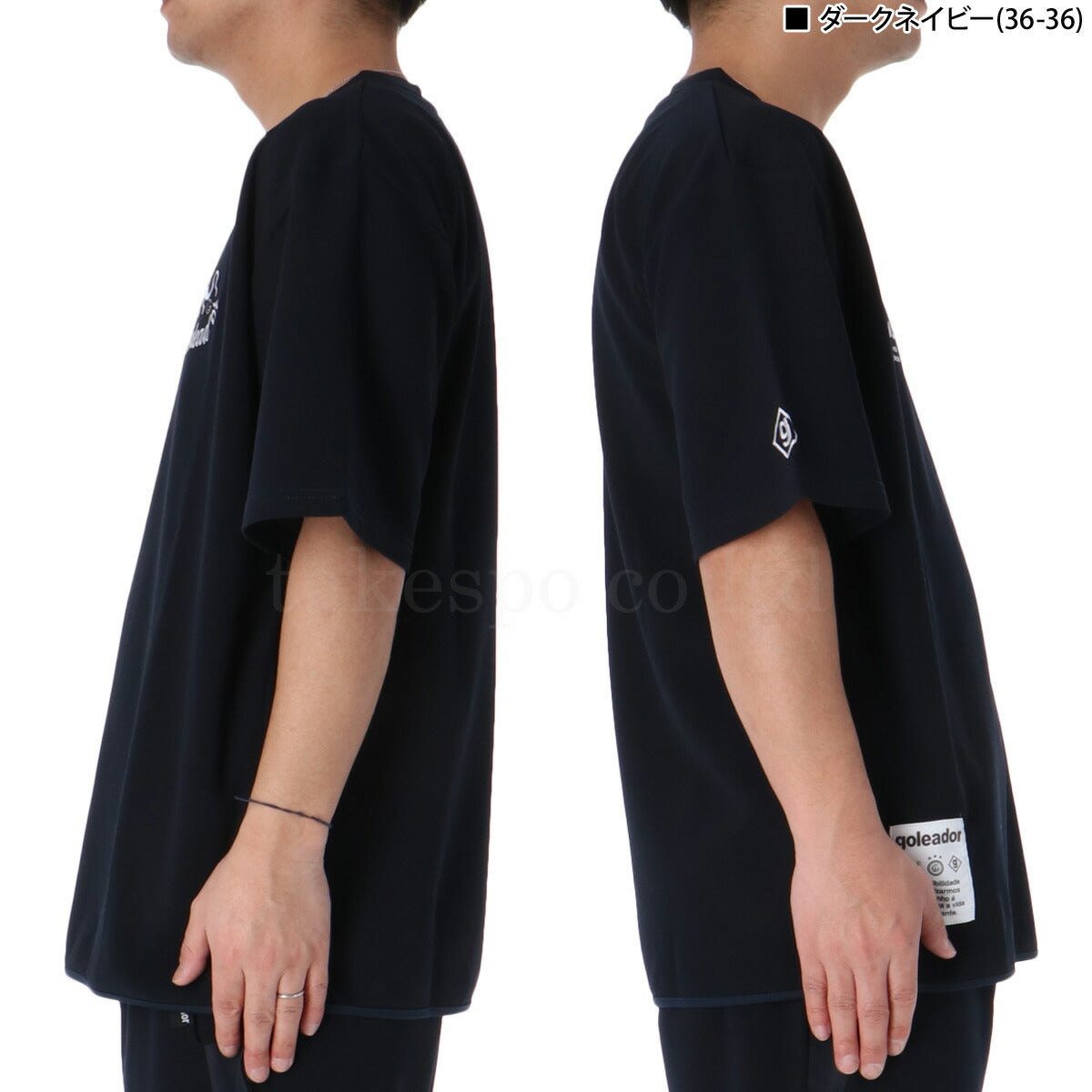 ゴレアドール メンズ Tシャツ ハーフパンツ上下 オーガンジー goleador アパレル 上下 G2637/G2638