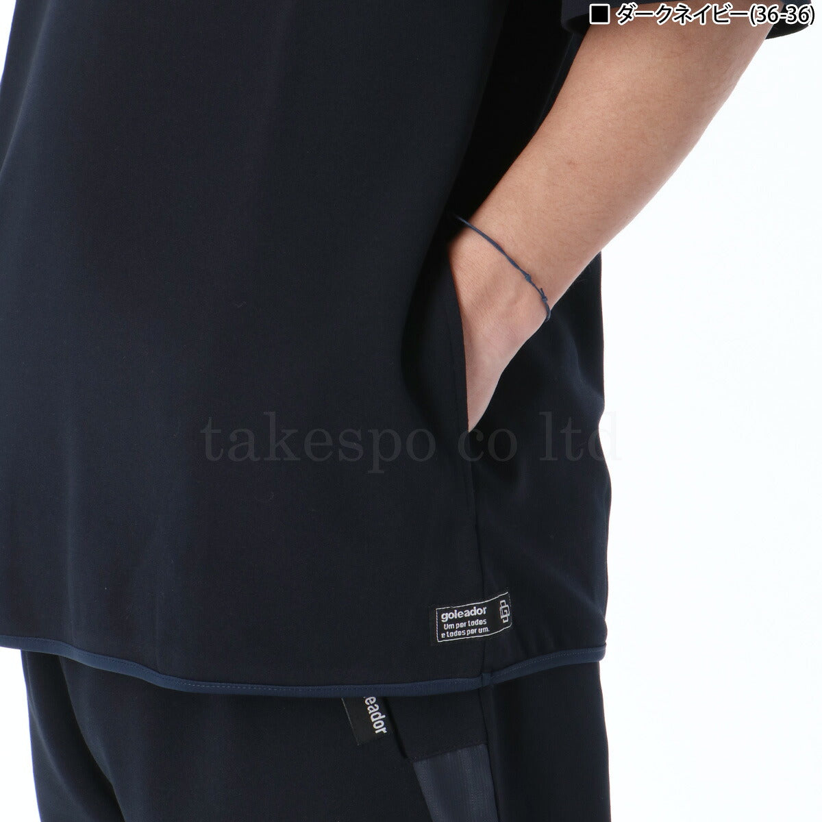 ゴレアドール Tシャツ ハーフパンツ 上下 メンズ オーガンジー ブラック ネイビー G2637