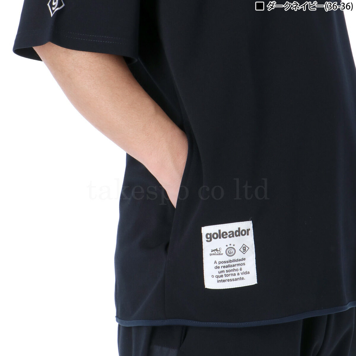 ゴレアドール メンズ Tシャツ ハーフパンツ上下 オーガンジー goleador アパレル 上下 G2637/G2638