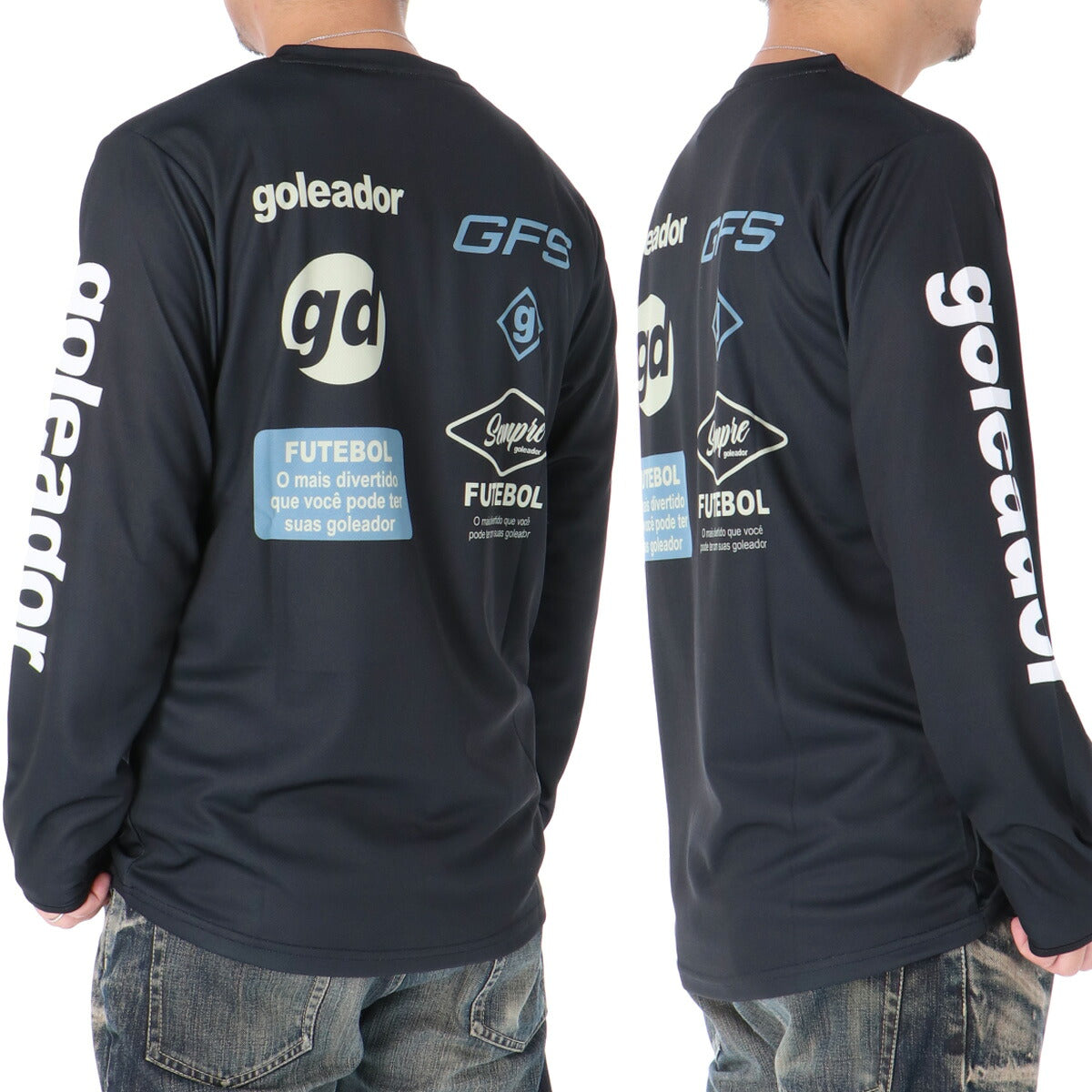 ゴレアドール Tシャツ メンズ ネイビー ブラック ホワイト G2651