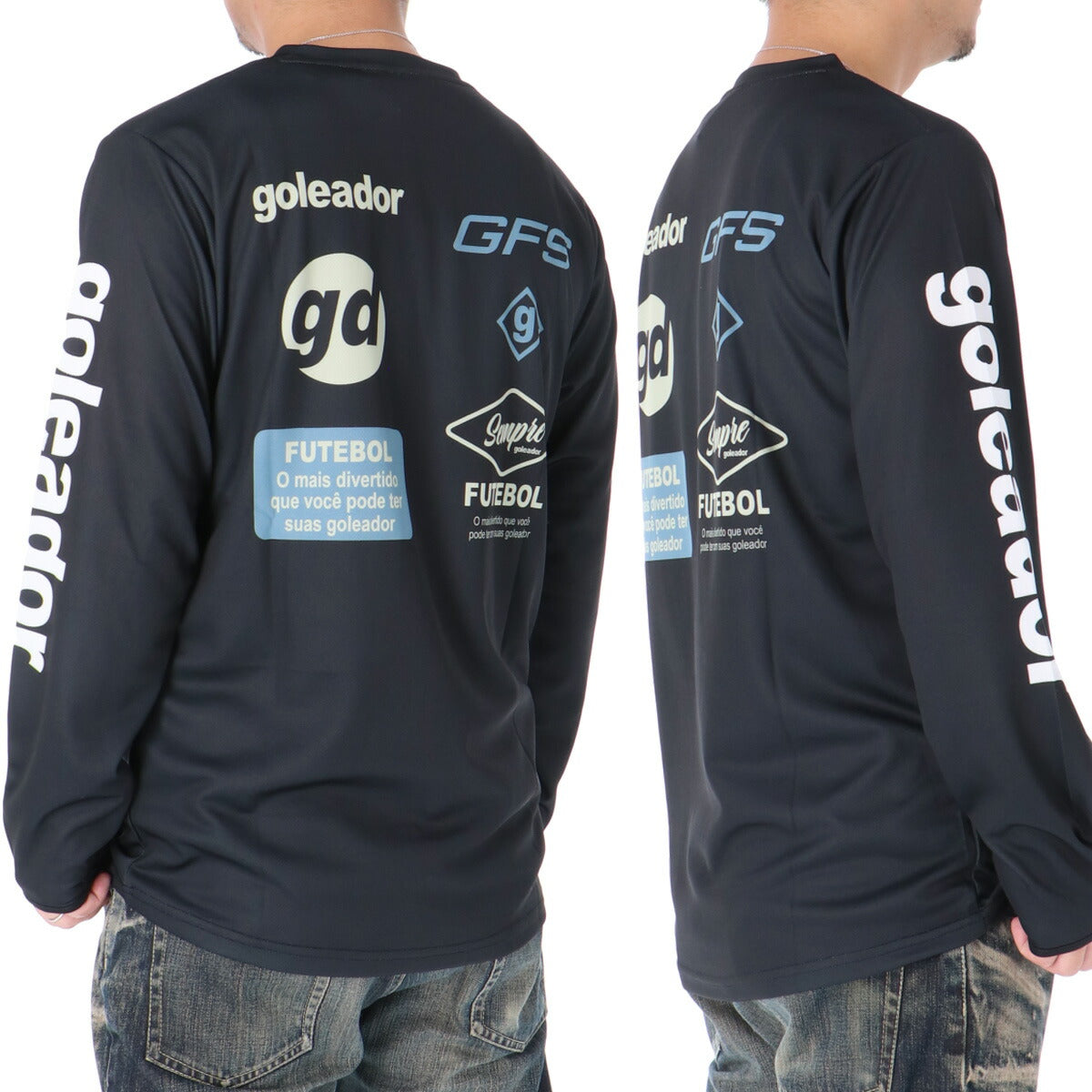 ゴレアドール Tシャツ メンズ ネイビー ブラック ホワイト G2651