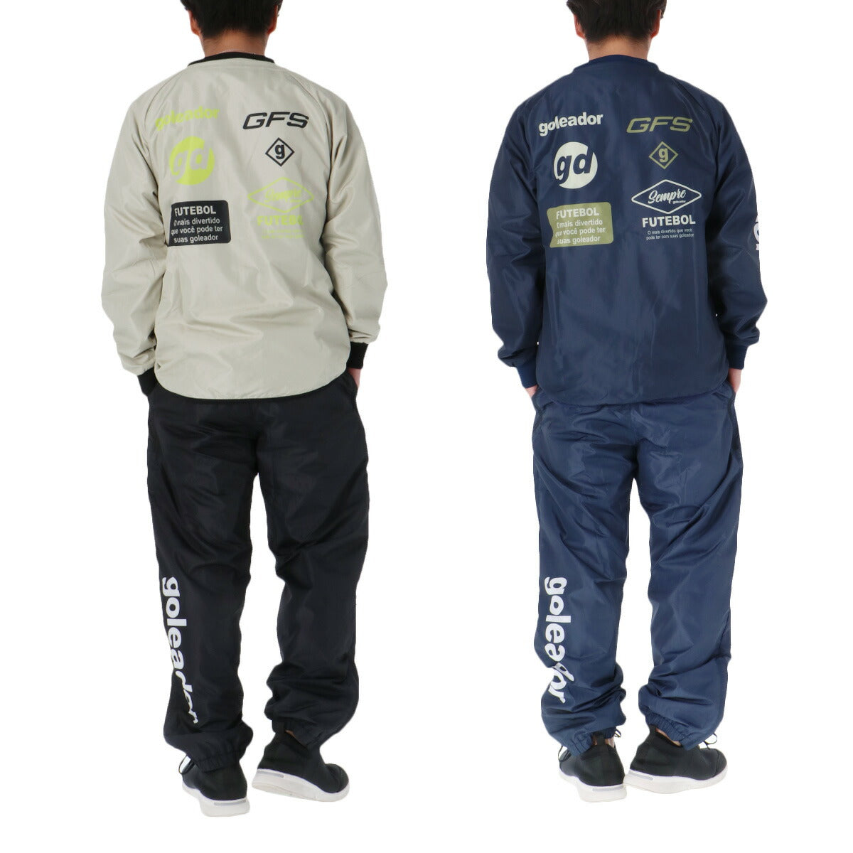 ゴレアドール メンズ ウインドブレーカー上下 SignBoard goleador アパレル 上下 G2666/G2668