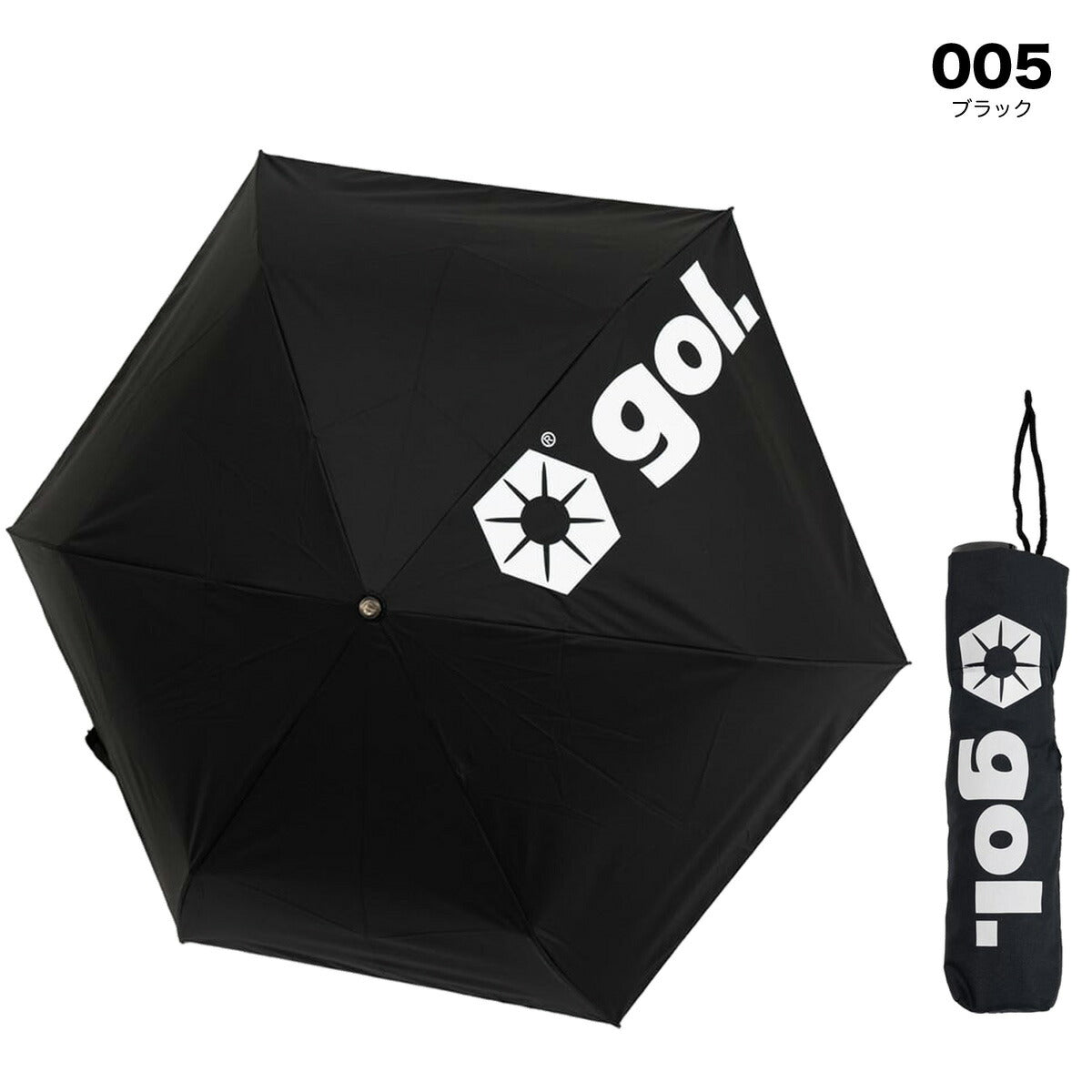 ゴル 傘 メンズ レディース 晴雨兼用 UV 遮光 折りたたみ傘 ブラック ネイビー G386748