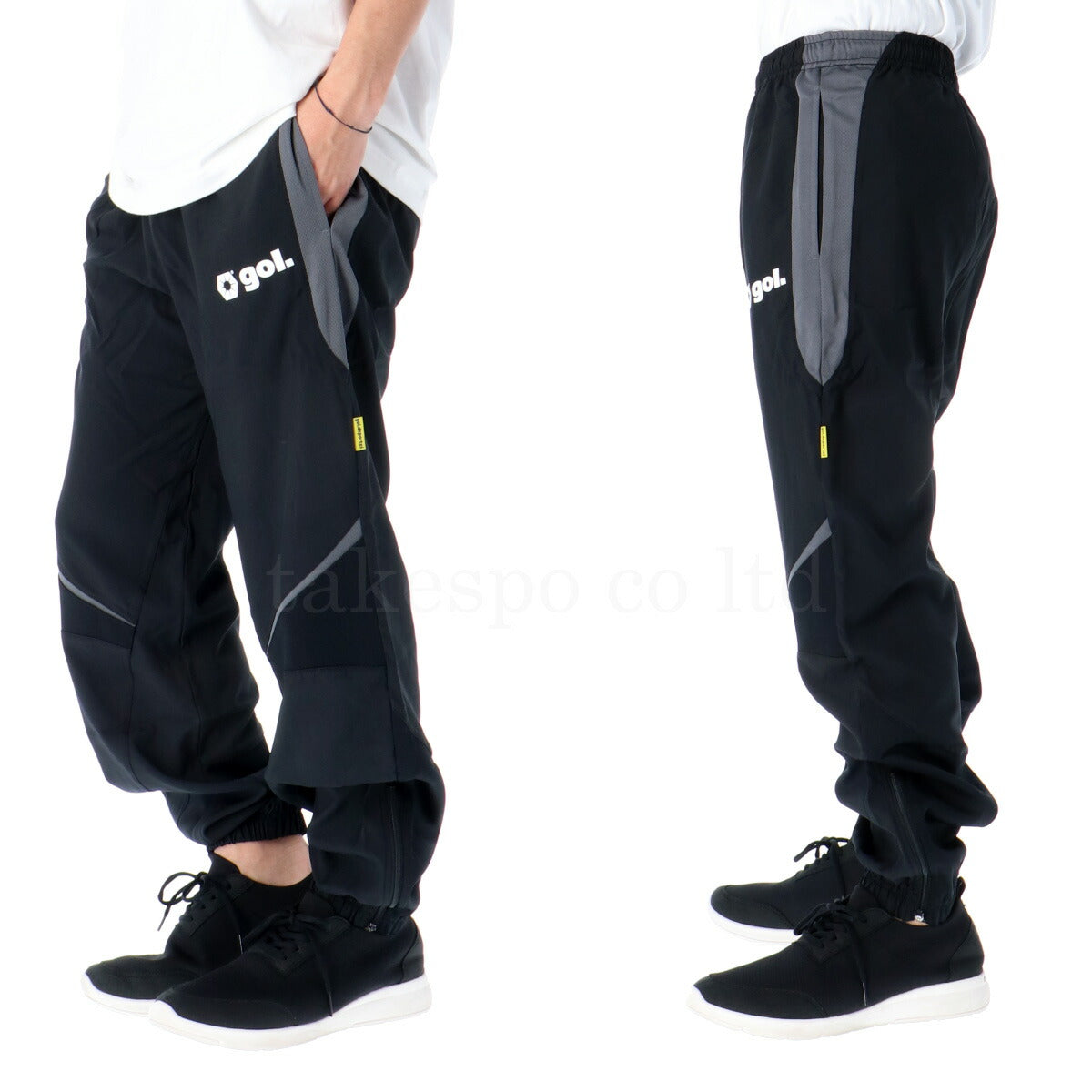 ゴル メンズ クロス薄手 ジャージ上下 ウーブ gol. アパレル 上下 G753280/G754281