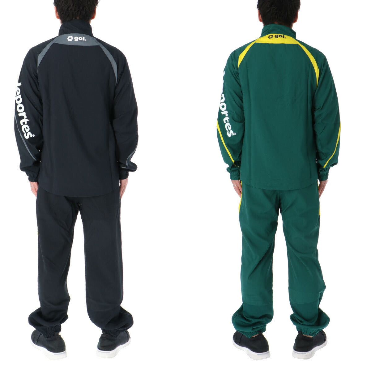 ゴル メンズ クロス薄手 ジャージ上下 ウーブ gol. アパレル 上下 G753280/G754281