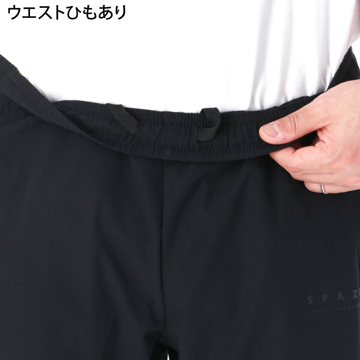 スパッツィオ スポーツ 短パン 7分丈パンツ メンズ ブランド Spazio 七分丈 サッカー フットサル GE0809 ブラック ネイビー 新作 大きいサイズ 有 スポーツウェア トレーニングウェア