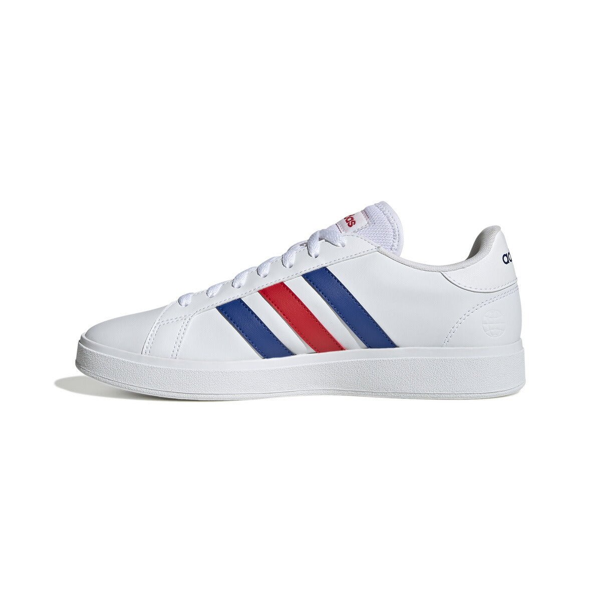 アディダス GRANDCOURT BASE 2.0 M シューズ メンズ ブランド adidas カジュアル 通学 デイリー 3ストライプス サイドライン 10003421 GW9252 白 ホワイト 大きいサイズ 有 スポーツ おしゃれ - 【公式】限定ジャージのタケスポ（Limited jersey takespo）