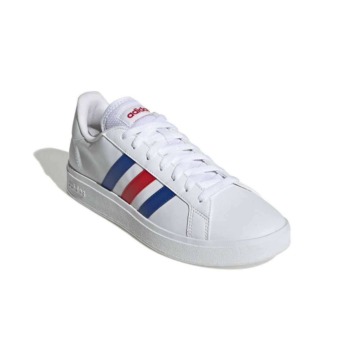 アディダス GRANDCOURT BASE 2.0 M シューズ メンズ ブランド adidas カジュアル 通学 デイリー 3ストライプス サイドライン 10003421 GW9252 白 ホワイト 大きいサイズ 有 スポーツ おしゃれ - 【公式】限定ジャージのタケスポ（Limited jersey takespo）