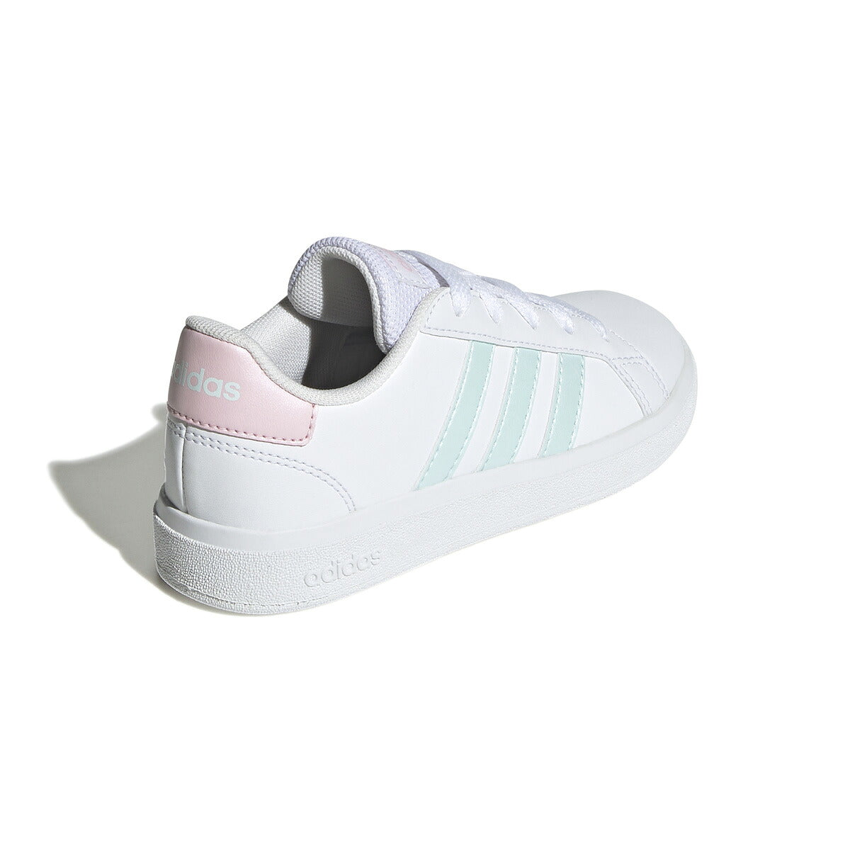 アディダス GRAND COURT 2.0 K グランドコート ライフスタイル テニス レースアップ シューズ ジュニア ブランド スニーカー adidas カジュアル 運動会 10003388 GX7156 白 ホワイト 男 女の子 キッズ