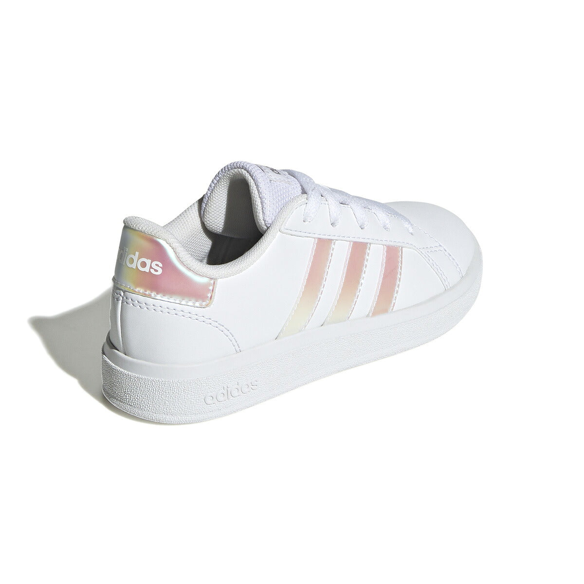 アディダス GRAND COURT 2.0 K グランドコート ライフスタイル テニス レースアップ シューズ ジュニア ブランド スニーカー adidas カジュアル 運動会 10003388 GY2326 白 ホワイト 男 女の子 キッズ