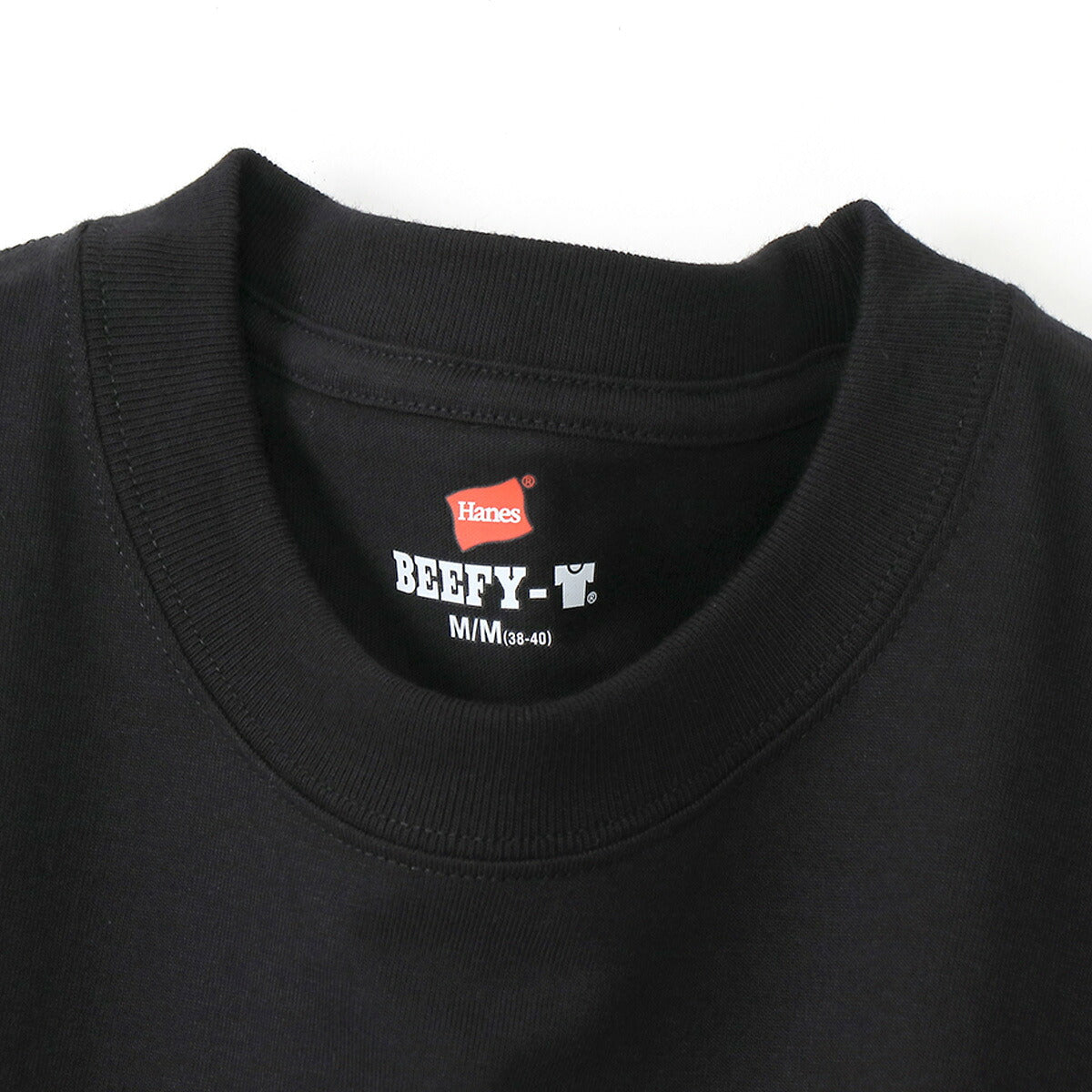 ロンT 長袖Tシャツ メンズ ブランド ヘインズ スポーツ Tシャツ ロンティー ロングTシャツ 長袖 Hanes BEEFY-T 2枚組 無地 コットン100% H51862 3ds ブラック ホワイト グレー ネイビー SALE
