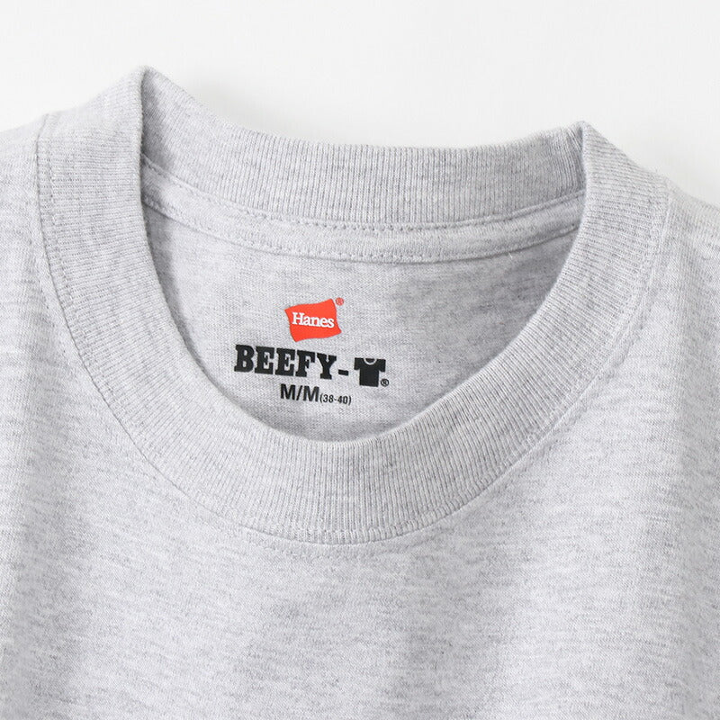 ヘインズ Tシャツ メンズ BEEFY-T ビーフィー ブラック ホワイト グレー ネイビー H5186